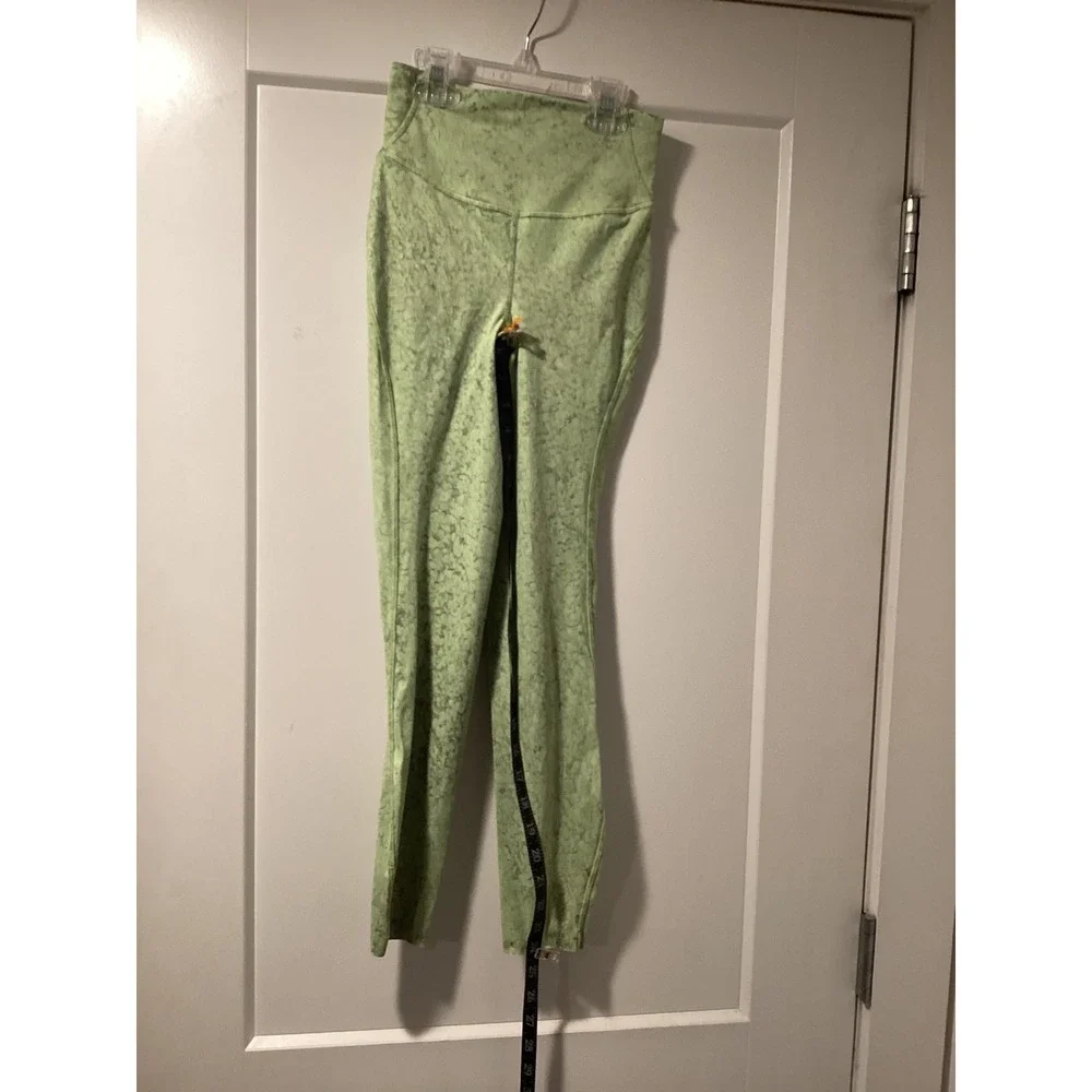 Lululemon Align High-Rise Pant Lime Green Marble Acid‎ Wash Leggings Yoga